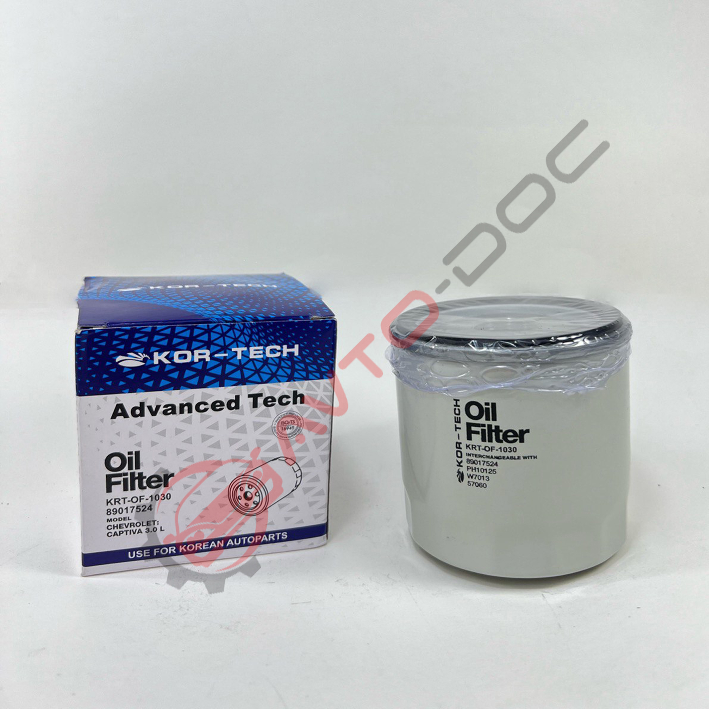 Масляный фильтр Kor-Tech Captiva 3.0 Malibu 2